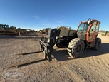 Side of Used JLG in yard